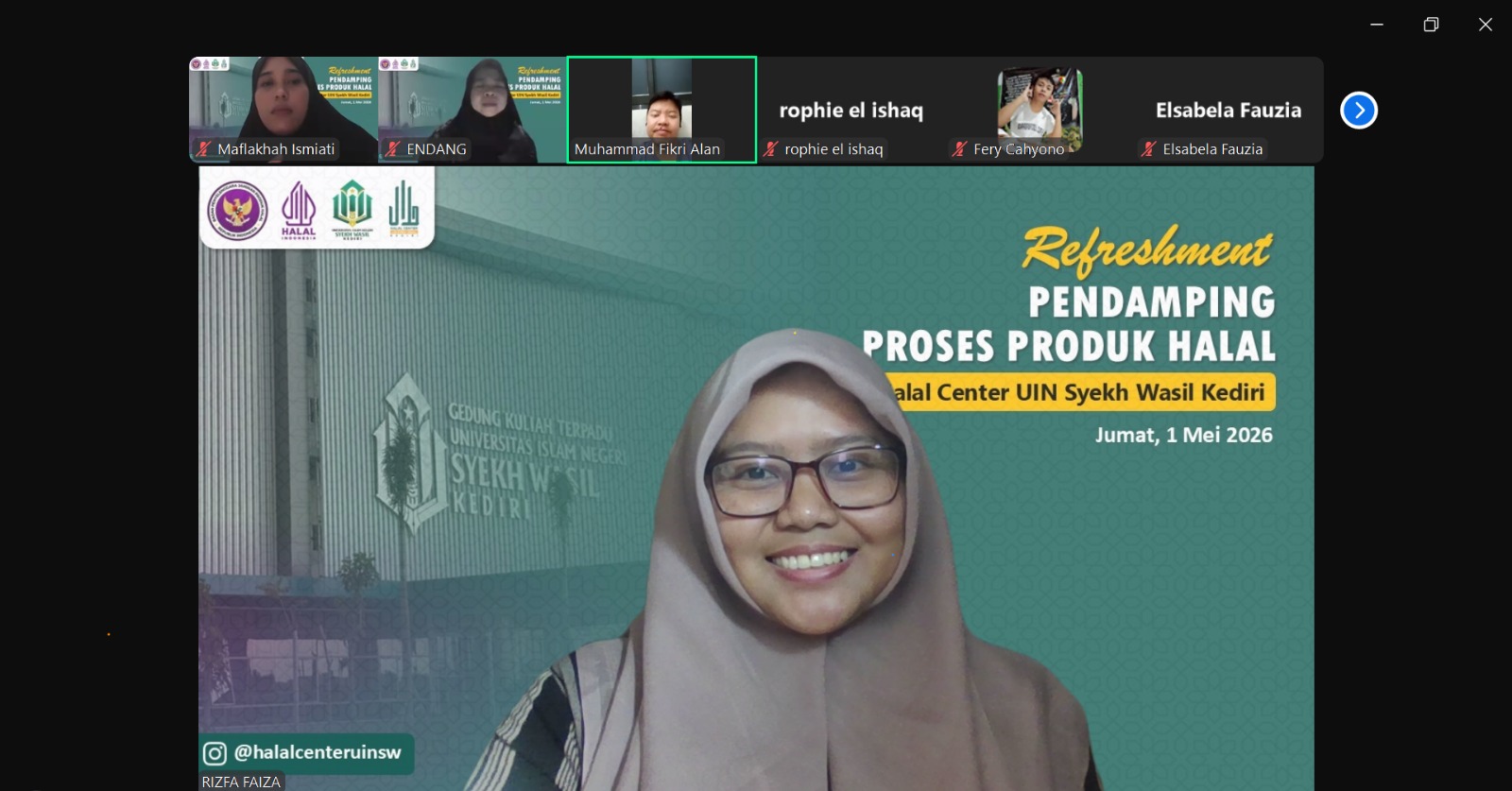 Menjaga Akuntabilitas LP3H dan Menguatkan Kompetensi Pendamping, Halal Center UIN Syekh Wasil Berikan Penyegaran Materi Pendampingan