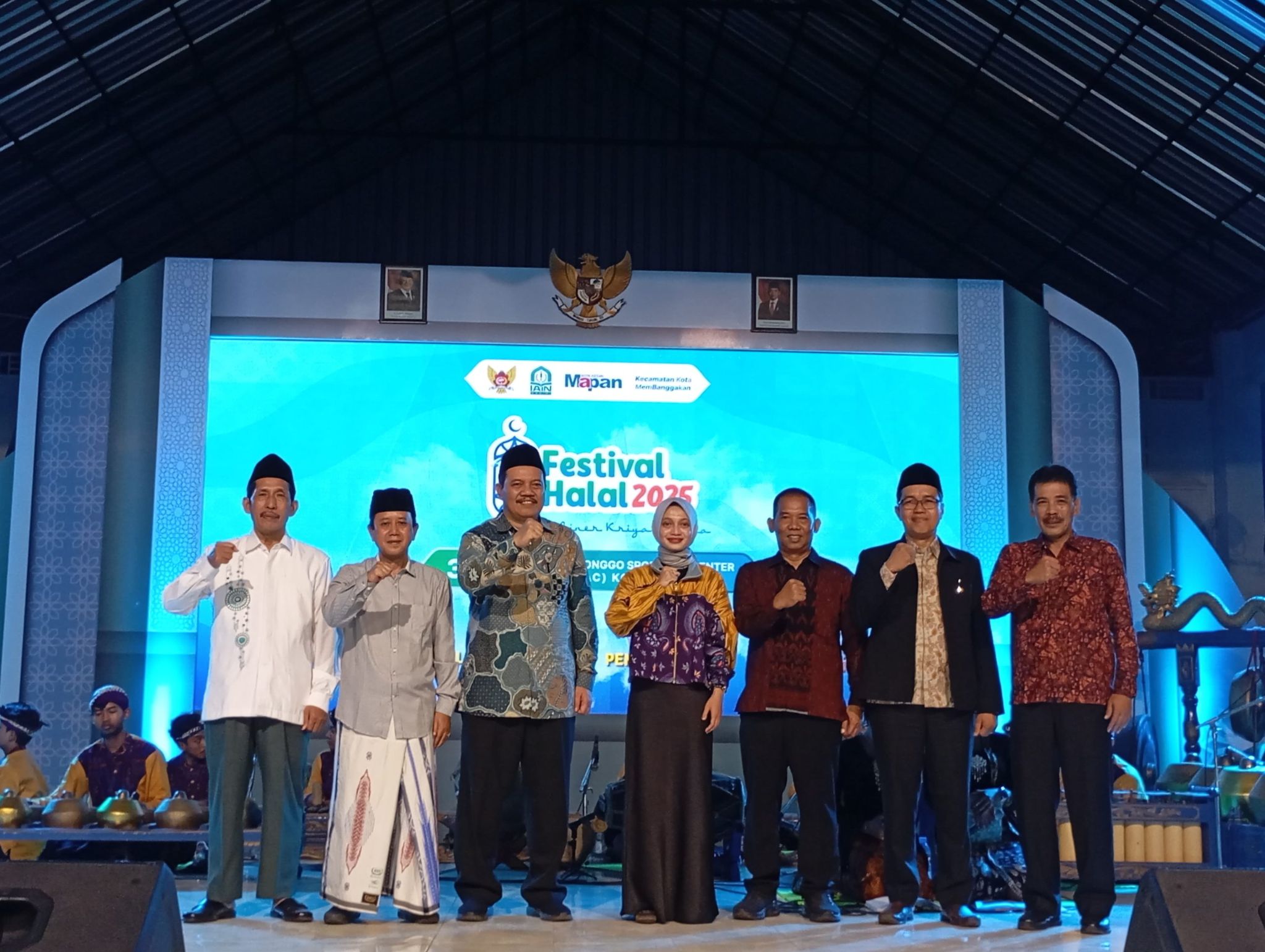 Peresmian Omah Halal: Wujud Kolaborasi IAIN Kediri dan Pemkot Kediri pada Festival Halal 2025
